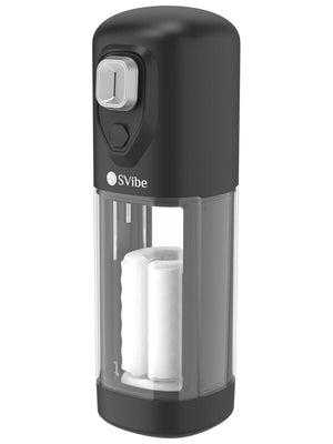 SVibe Ikon Volt Masturbator Transparent Black