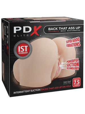 PDX Elite Back That Ass Up Automatic Mega Masturbator Brown