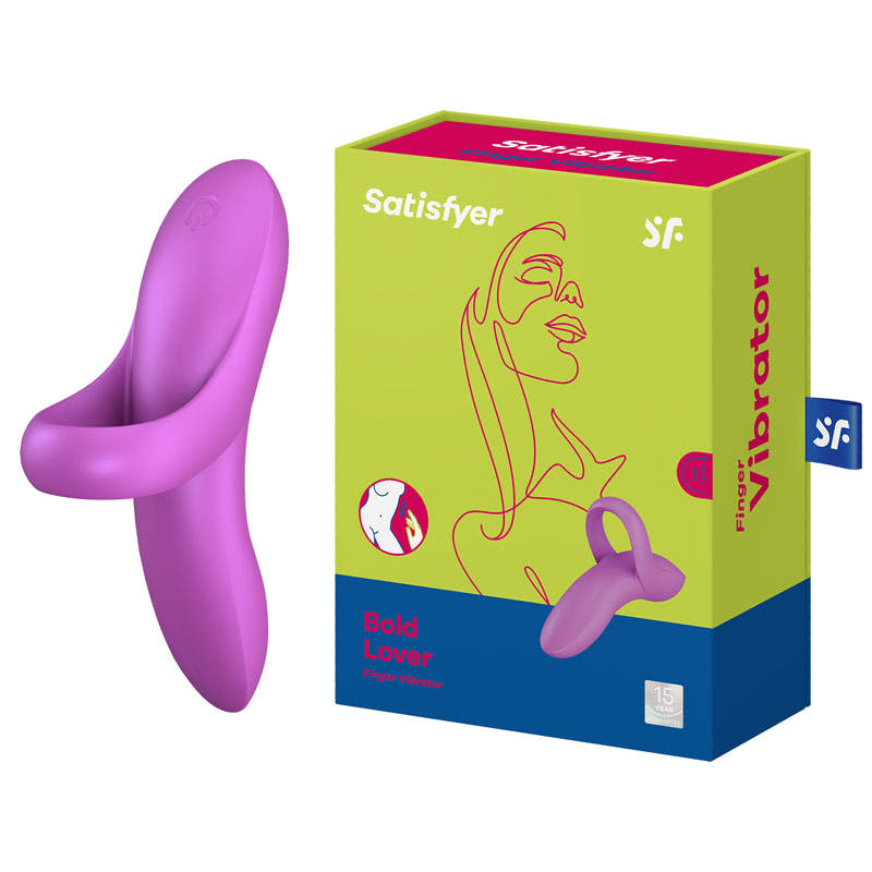 Satisfyer Bold Lover - Finger Vibrator for Targeted Stimulation
