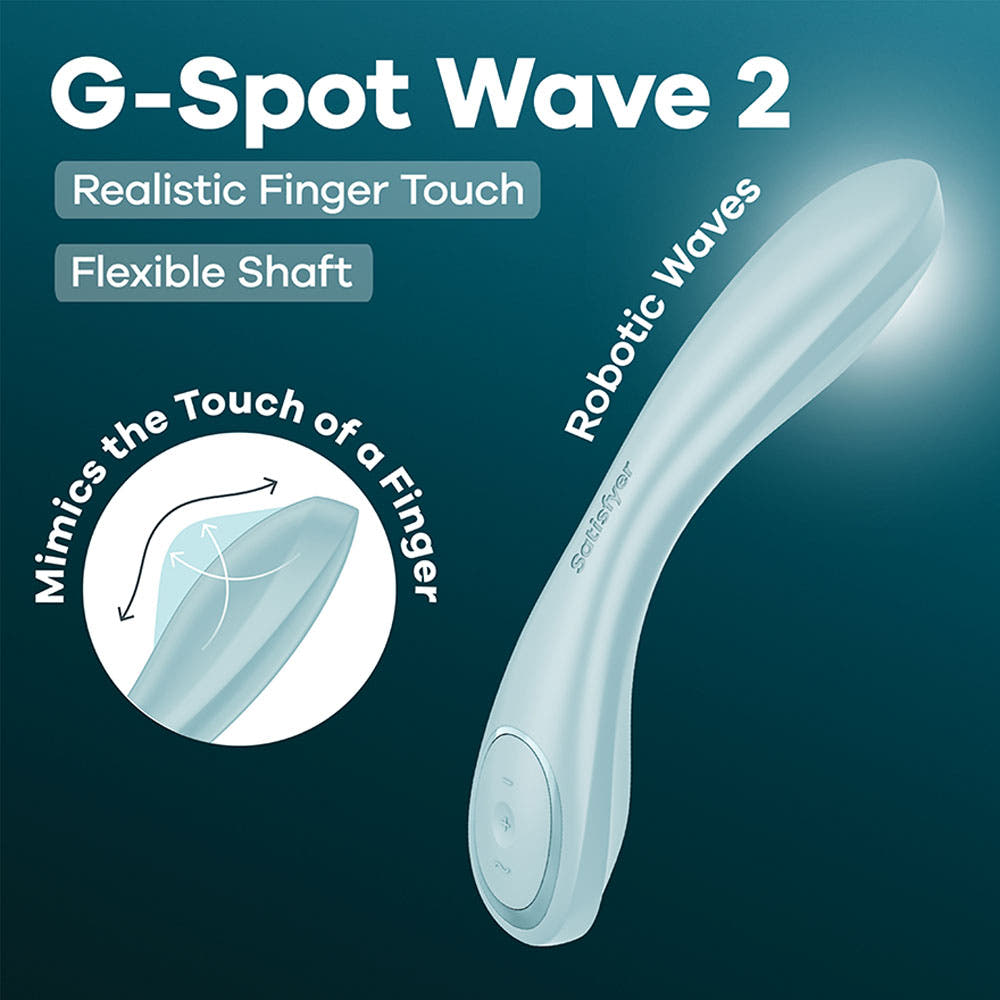 Satisfyer G-Spot Wave 2 - Robotic Flexible G-Spot Vibrator