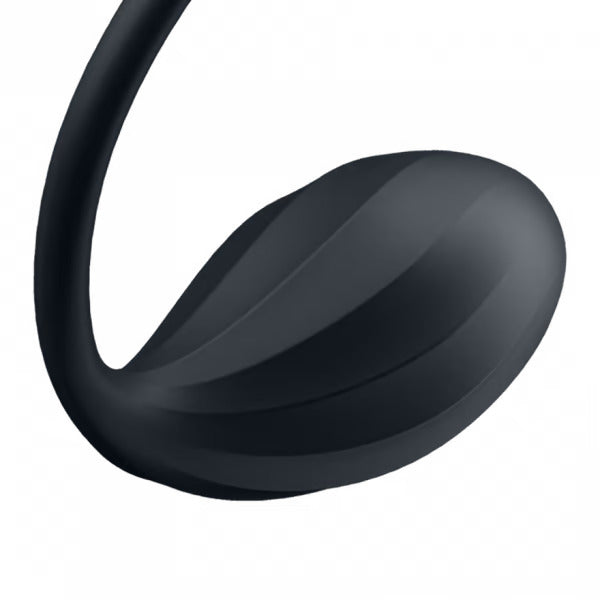 Satisfyer Ribbed Petal Wearable Vibrator Connect App with Remote