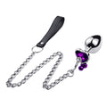 Anal plug with chains