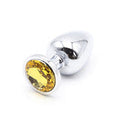 K-Range Butt Plug - Yellow - Large - 10cm x 4cm