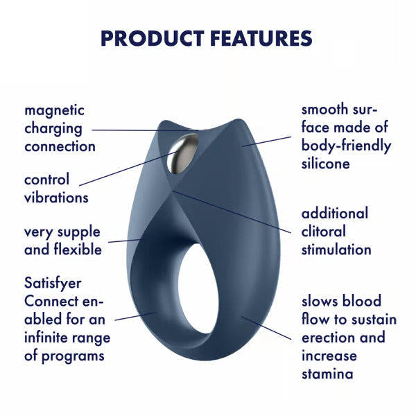 Satisfyer Royal One Ring Vibrator Connect App