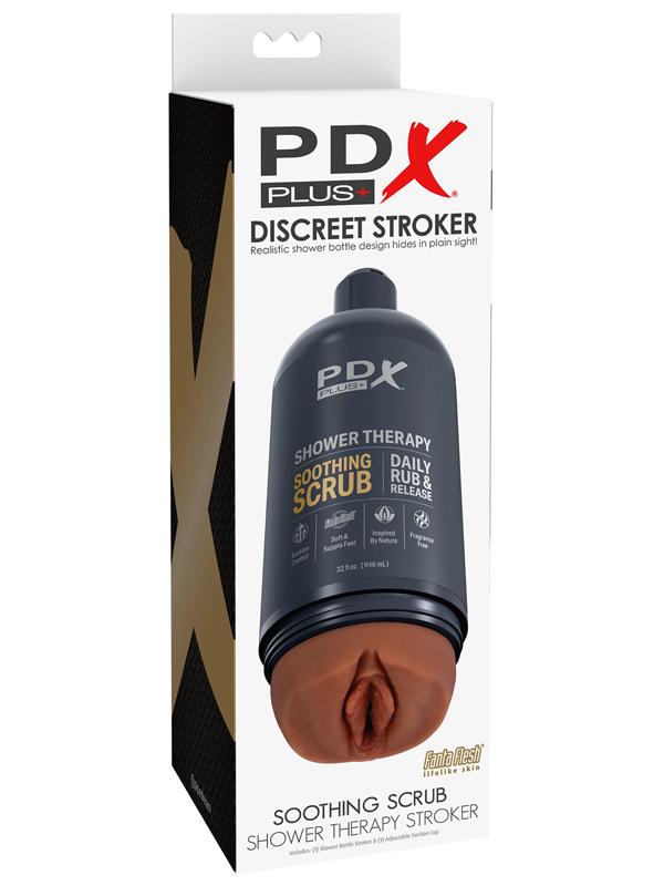 PDX Plus Shower Therapy - Soothing Scrub - Light