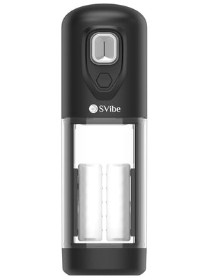 SVibe Ikon Volt Masturbator Transparent Black