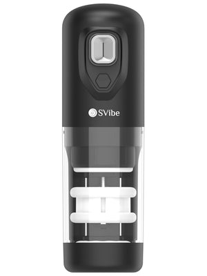 SVibe Ikon Spark Masturbator Transparent Black