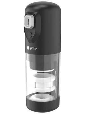 SVibe Ikon Spark Masturbator Transparent Black