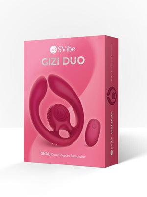 SVibe Snail Gizi Duo Couples Stimulator Lilac