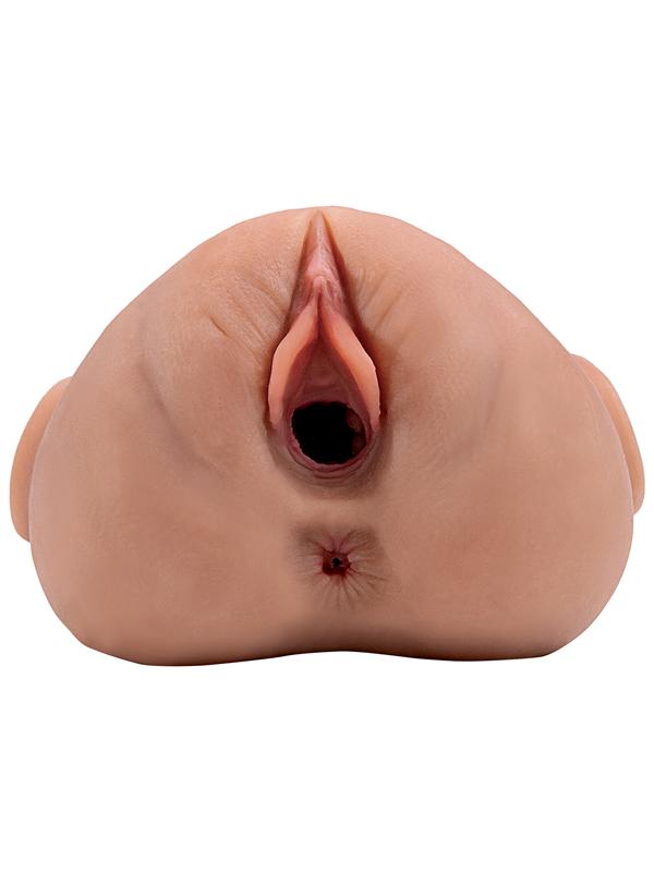 PDX Plus Double Pounder Vibrating Squeeze Stroker Light