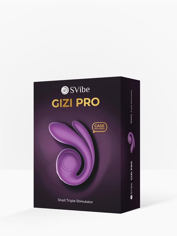 Svibe Snail GIZI Pro Vibrator Bordeaux