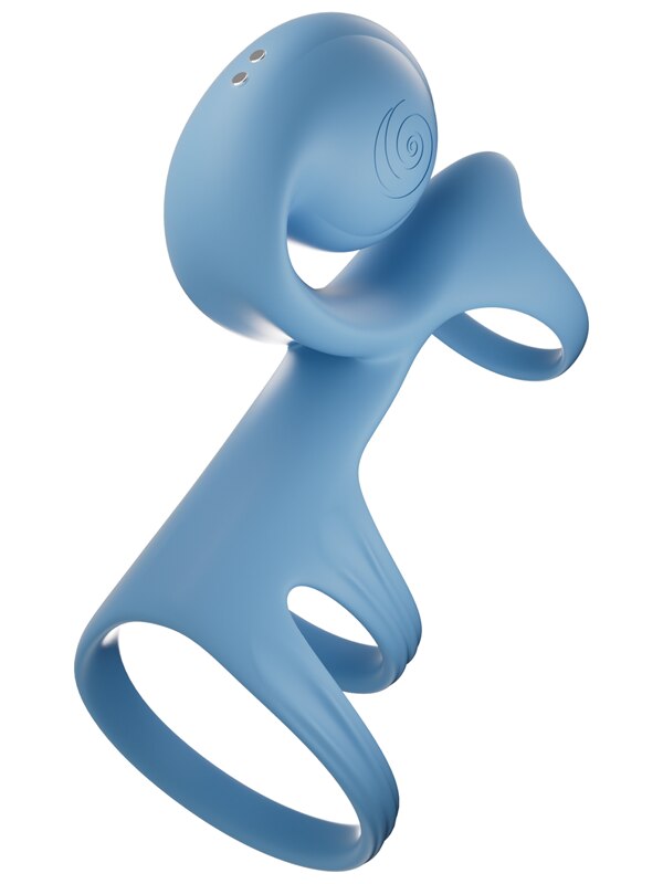 SVibe Snail JOVI Arc Couples Ring Noir Haze