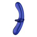 Satisfyer Double Crystal - Double-Ended Glass Dildo for Temperature Play
