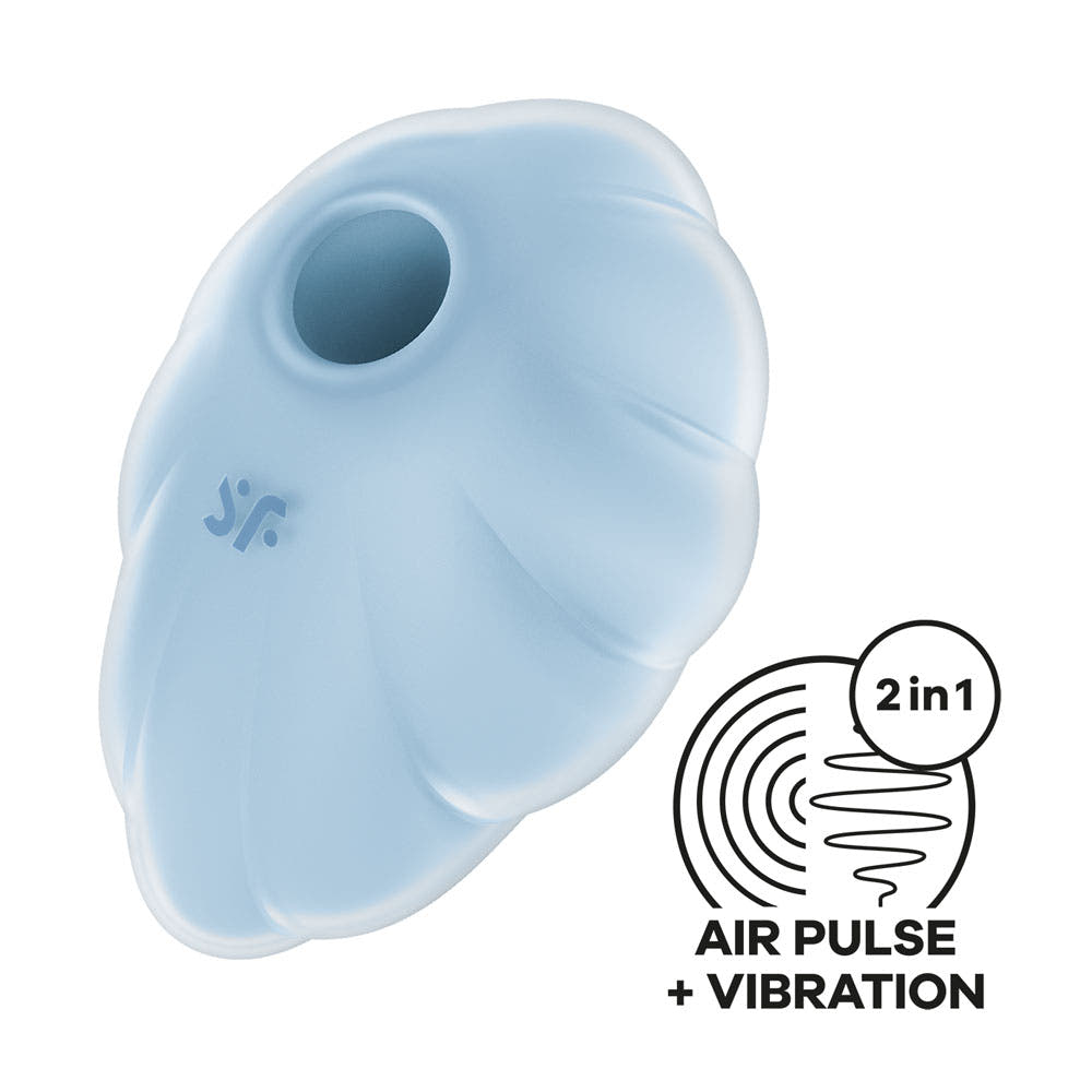 Satisfyer Cloud Dancer - Air Pulse and Vibrating Clitoral Stimulator