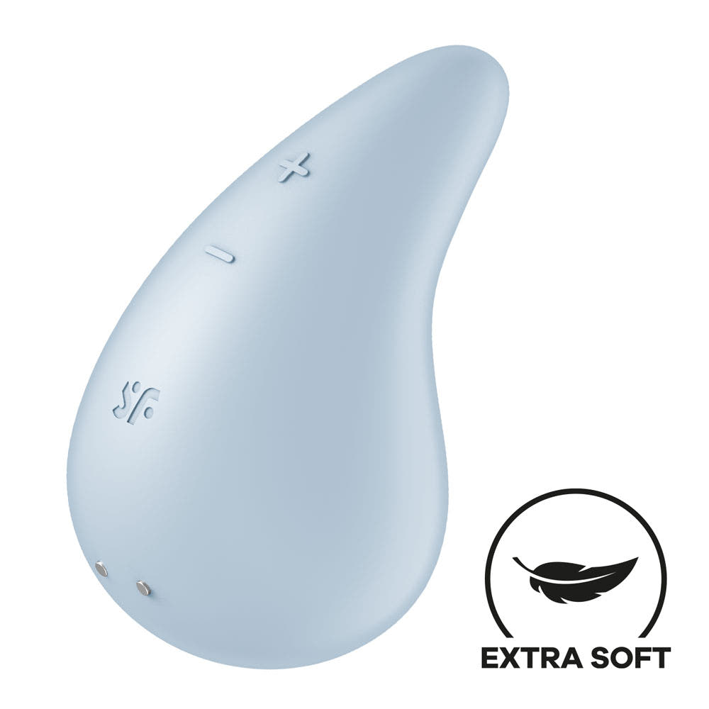Satisfyer Dew Drop - Lay-On Clitoral Vibrator with Dual Motors