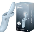 Satisfyer Heat Flex 4 - Blue - Blue USB Rechargeable Heating Vibrator