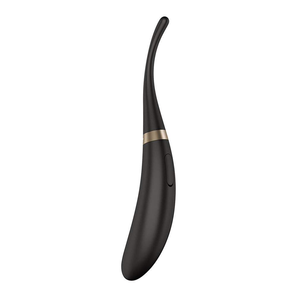 Satisfyer Tip Tease -  USB Rechargeable Vibrator with Twirling Tip