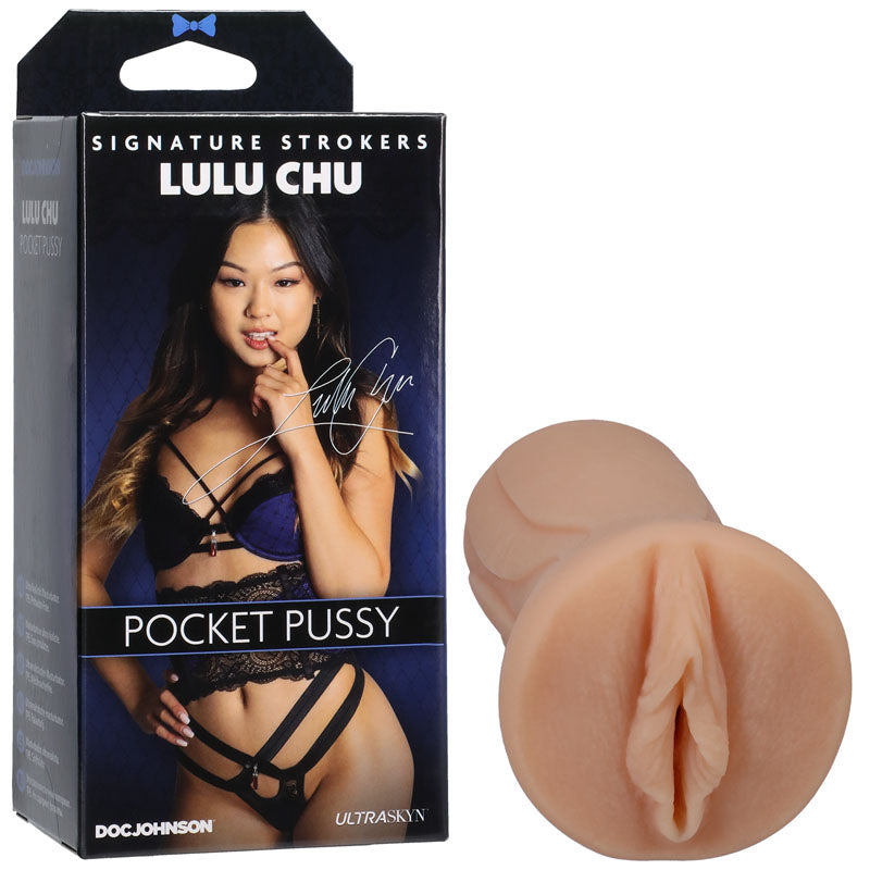 Signature Strokers - Lulu Chu - Flesh Vagina Stroker