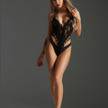 Cindylove Sleeveless Low Cut Back Bodysuit - One Size
