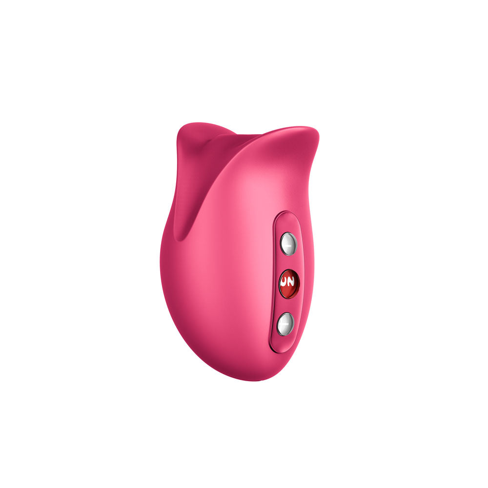 Fun Factory BELLE Raspberry - Raspberry Red USB Rechargeable Air Pulse Stimulator