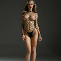 Cindylove Extreme Fence fishnet Bodysuit - One Size