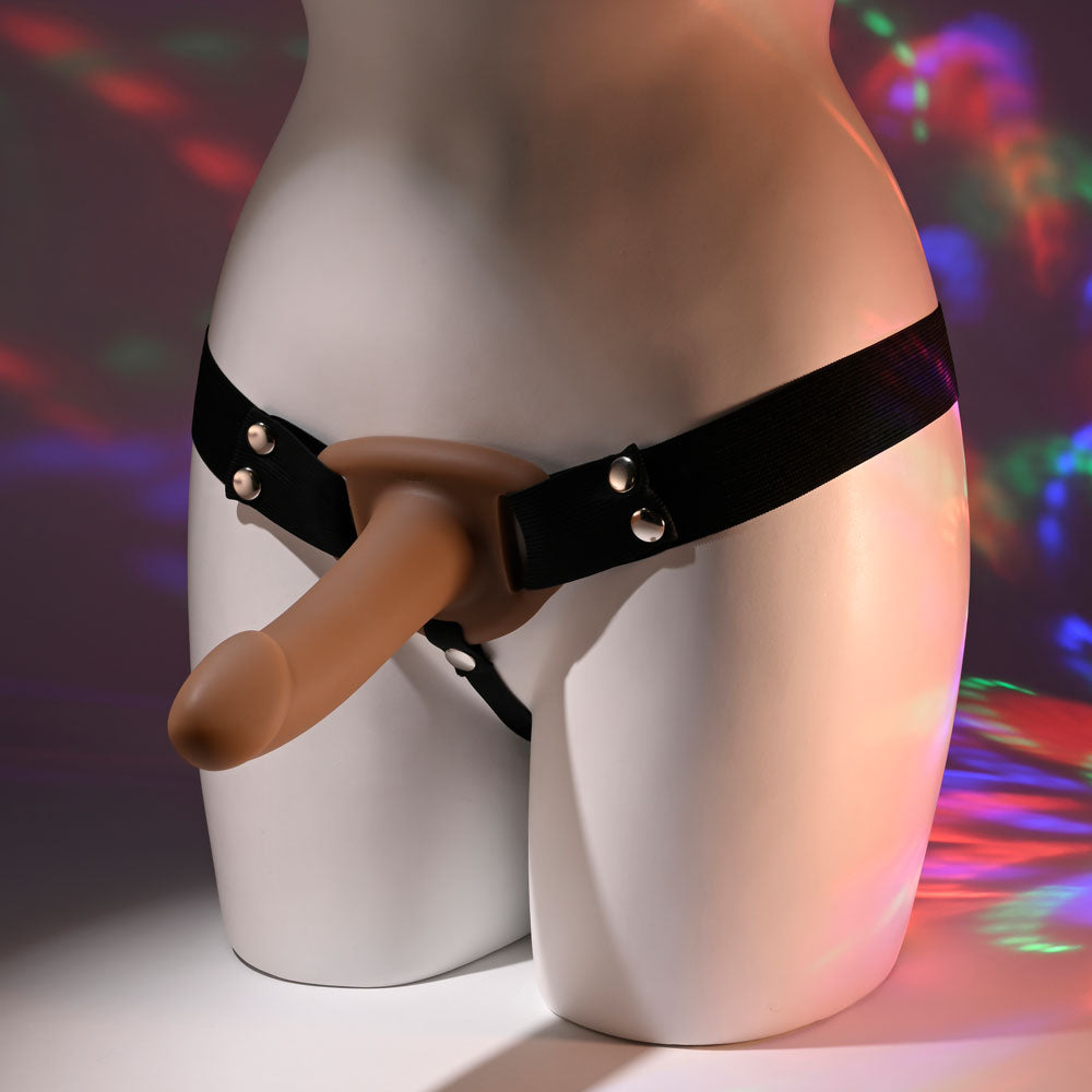 Selopa OUR FIRST HOLLOW STRAP ON DARK - Brown 16.3 cm Hollow Strap-On