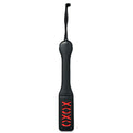 Sex & Mischief XOXO Paddle - Black - Black Paddle
