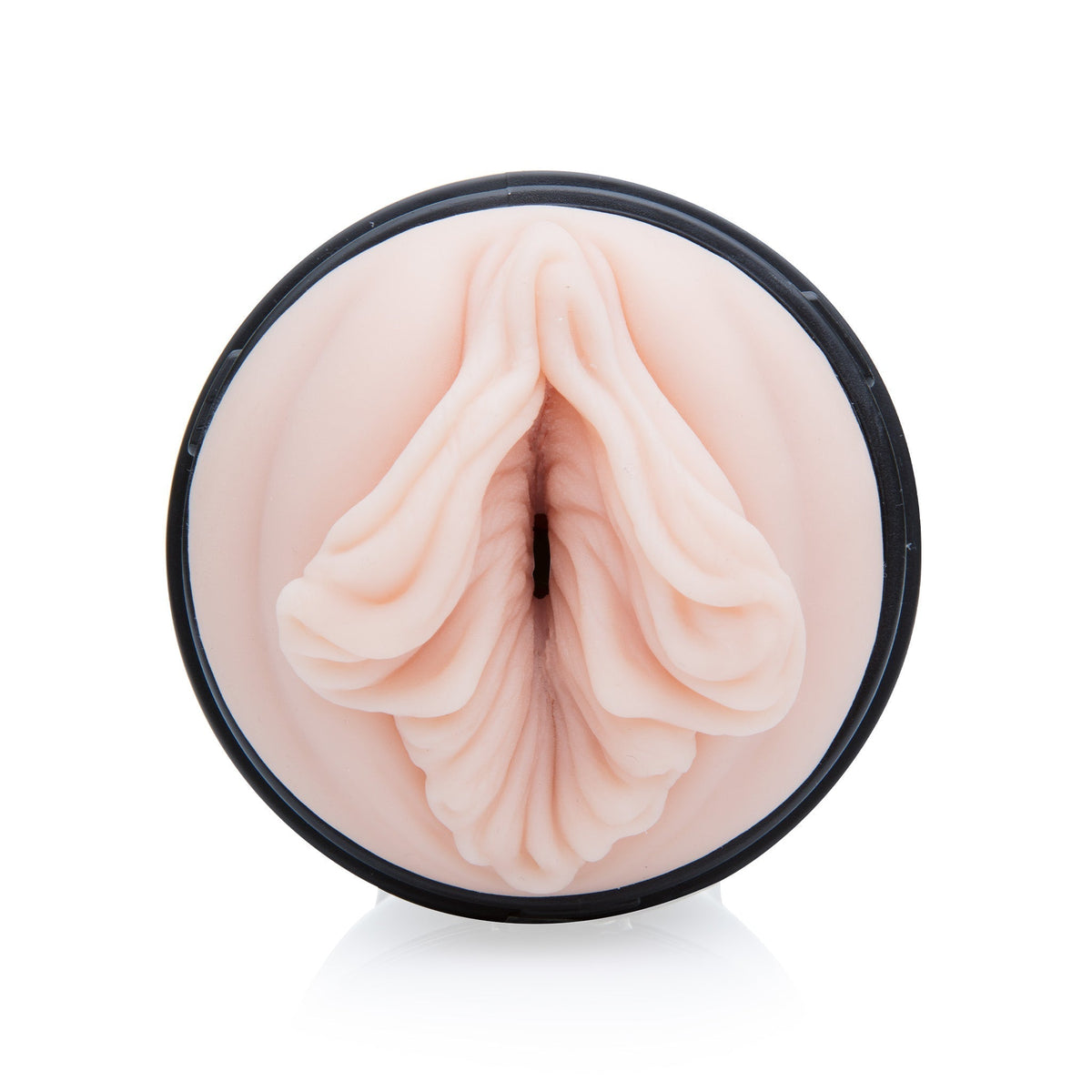 Fleshlight Fantasy Bigfoot textured sleeve opening close-up