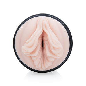 Fleshlight Fantasy Bigfoot textured sleeve opening close-up
