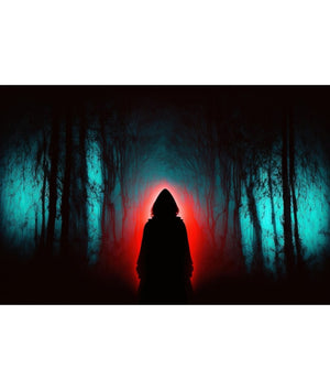 Fleshlight Fantasy Reaper cloaked figure in dark forest artwork