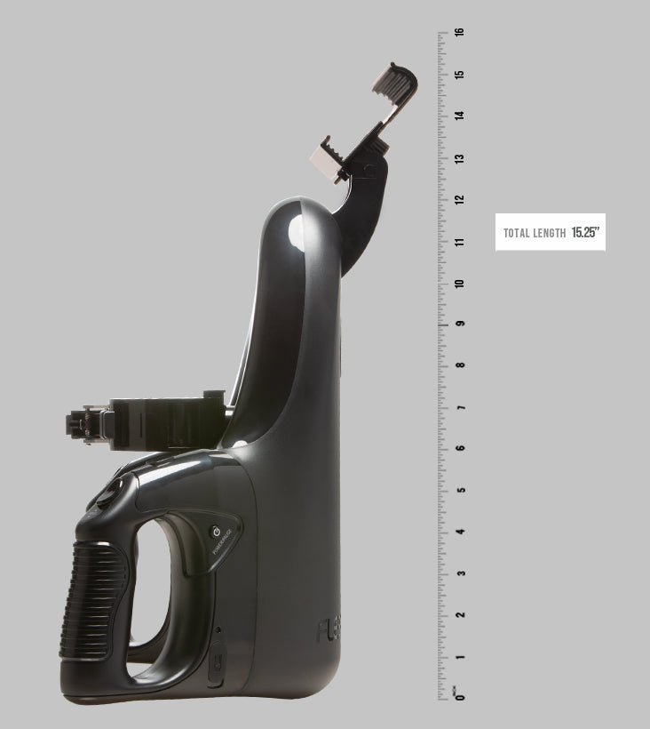 Fleshlight Universal Launch side profile showing 15.25-inch length