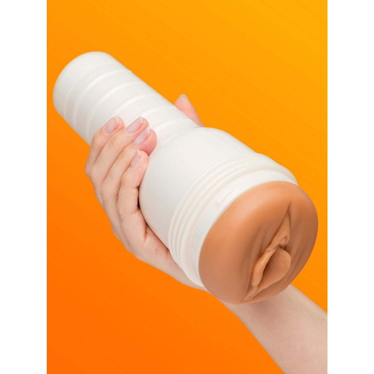 Fleshlight Girls Kazumi Kumzumi male masturbator held in hand